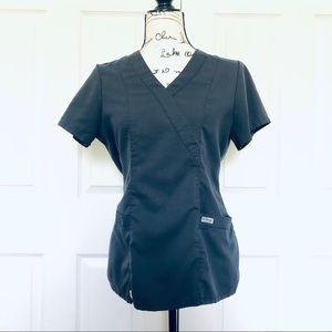 Grey’s Anatomy Gray Short Sleeve Scrub Top